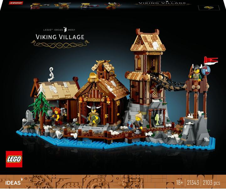 Produktbild LEGO Wikingerdorf (21343, LEGO Ideas, LEGO Seltene Sets)