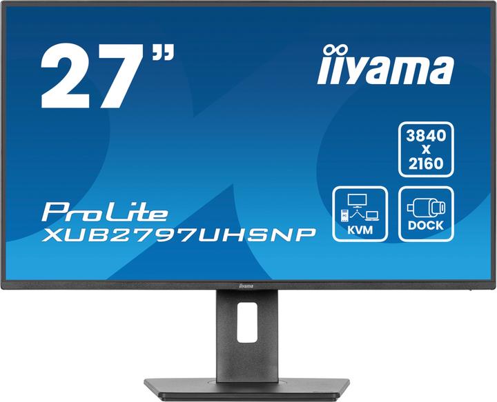 Actual product image iiyama 27" UHD 4K Business IPS USB-C (3840 x 2160 Pixels, 27")