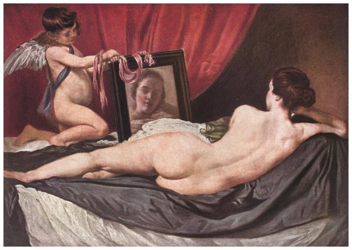 Actual product image Art Puzzle Puzzle 1500 Velazquez, Venus with Love, 1651 (1500 pieces)
