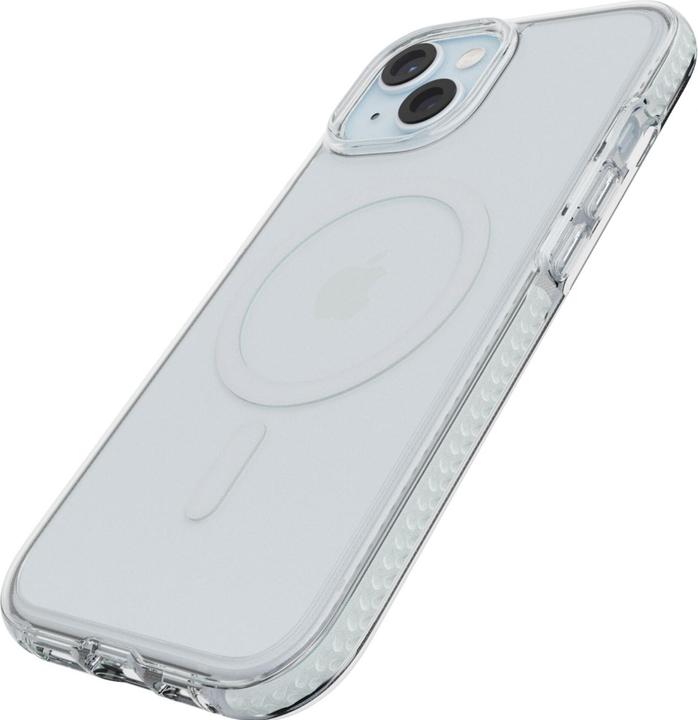 Productafbeelding tech21 EvoCrystal MagSafe hoesje voor iPhone 15 Blauw (Apple iPhone 15)
