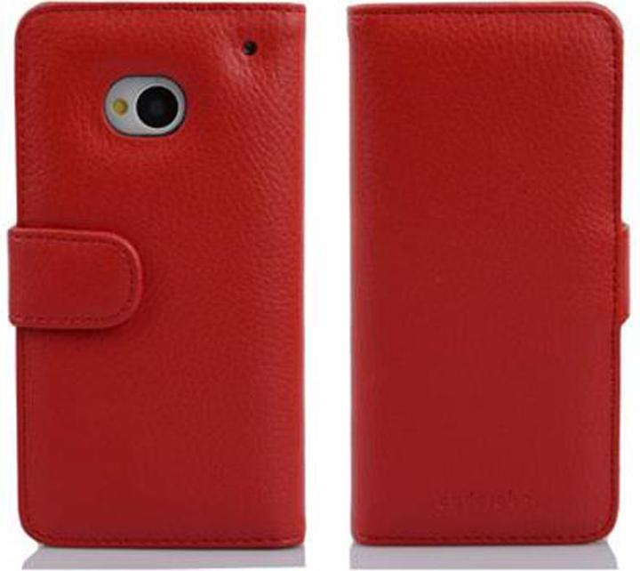 Actual product image Cadorabo Book with 3 card slots cover (HTC One M7)