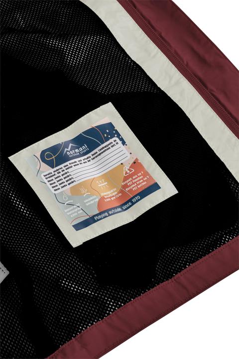 Image du produit Normani Kinder Regenjacke „Sointula“ Rot/Weiss (98, 102, 104, 100 A)
