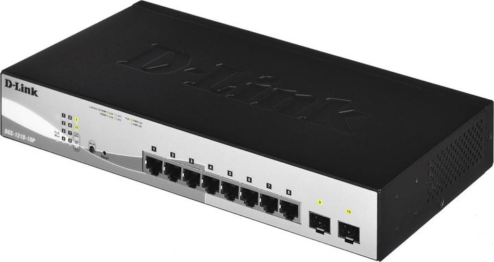 Produktbild D-Link Dgs-1210-10p (8 Ports)