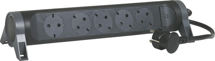 Legrand Drehbare Steckdosenleiste, 5-fach Steckdose (5 x, CEE 7/5, 1.50 m)