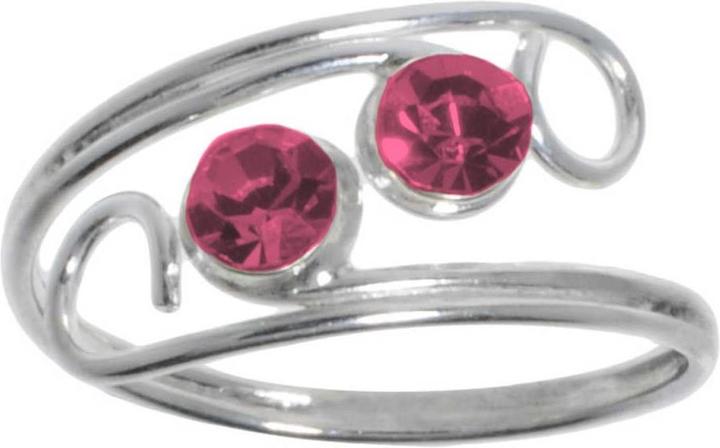 Bijouteria Zehenring (Silber 925, Kristall)