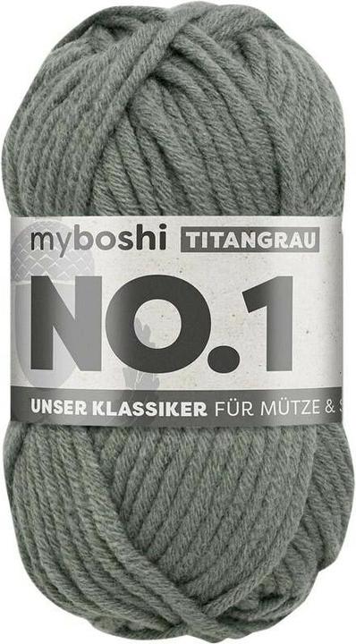 Immagine prodotto Myboshi Lana n. 1 col. 194 grigio titanio (55 m)