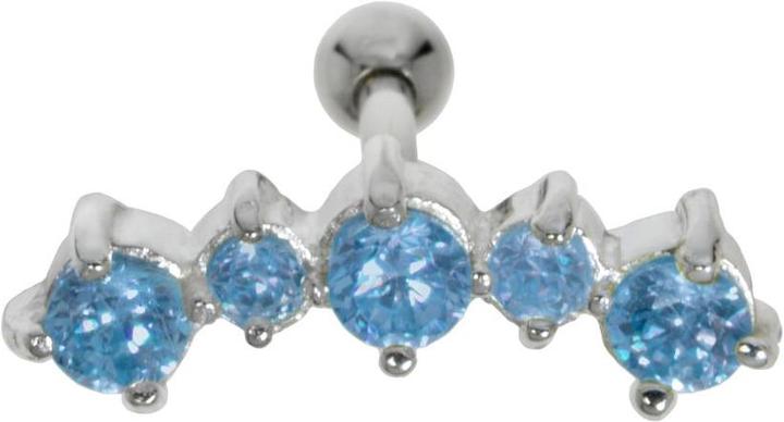 Bleu aqua, Argent