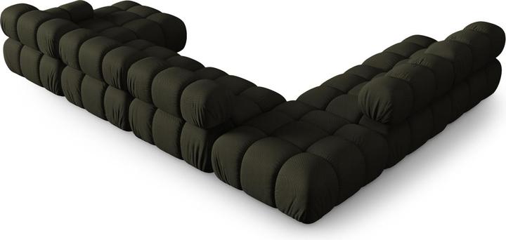 Actual product image Micadoni Modular Panoramic Left Corner Sofa, "Bellis", 7 Seats, 376x282x70Made in Europe (Sofa landscape)