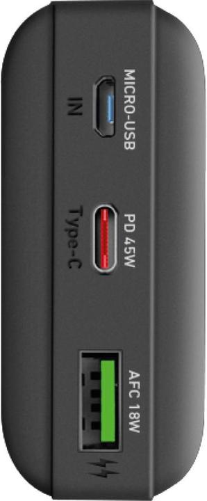 Produktbild SBS Powerbank 20.000 mAh Power Delivery 45W Multi-Port schwarz (20000 mAh, 45 W)