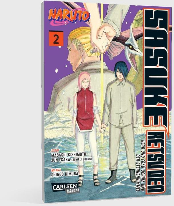 Actual product image Naruto - Sasuke Retsuden: Herr und Frau Uchiha und der Sternenhimmel (Manga) 2 (German, Jun Esaka, 2024)