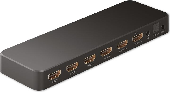 Goobay HDMI Matrix Switch 4 to 2 4K @ 60 Hz