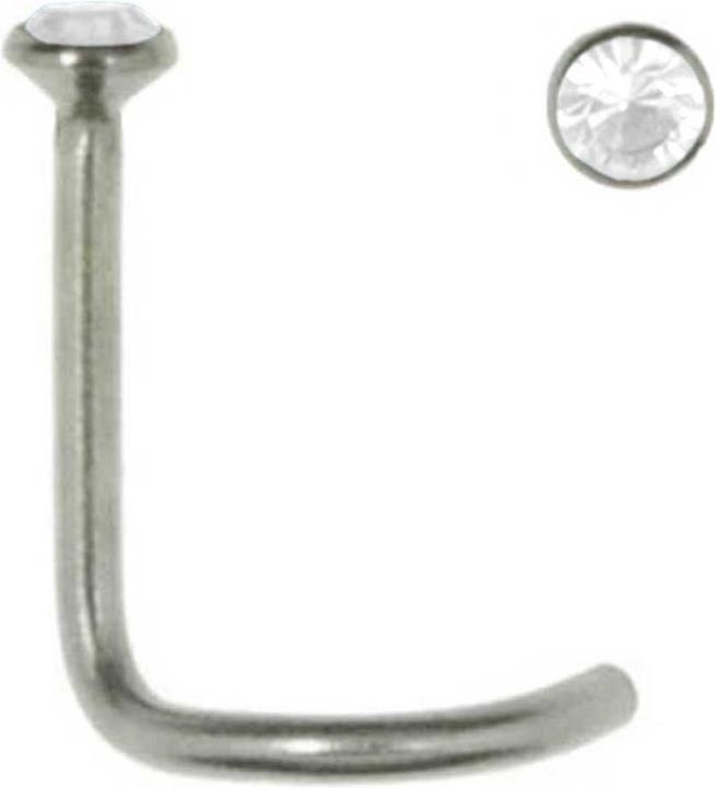 Produktbild Bijouteria Nasenpiercing (Edelstahl, Kristall)