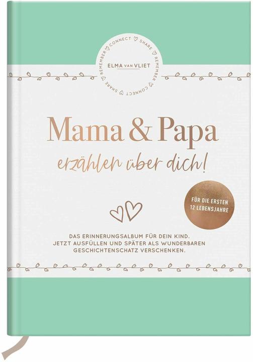 Image du produit Vliet:Mama und Papa erzählen über dich (Allemand, Elma van Vliet, 2023)