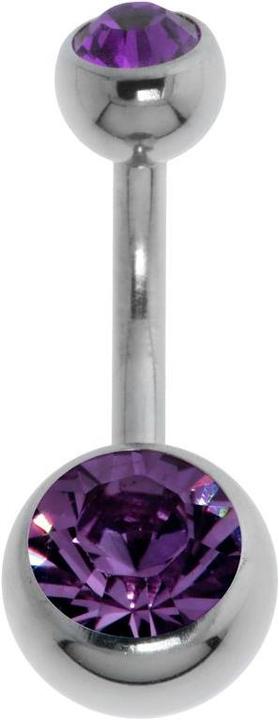 Image du produit Bijouteria Piercing nombril (Titane, Cristallin)