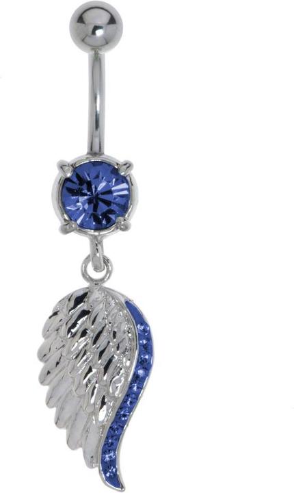 Actual product image Bijouteria Bellypiercing (Stainless steel, Brass, Crystal)