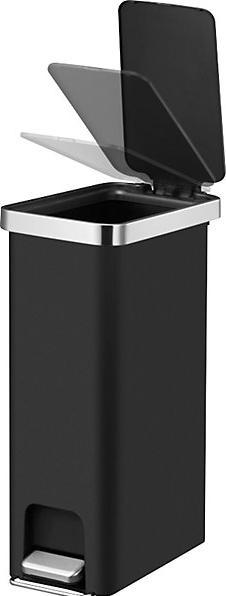 Actual product image EKO Hana Slim foot pedal bin, capacity 40 l, WxHxD 265 x 645 x 455 mm, black. (40 l)