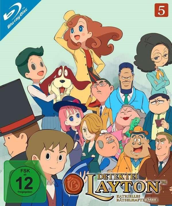 Layton Detective Agency - I casi misteriosi di Katrielle: Volume 5 (E.41-50) (2 BR) (Blu-ray, Tedesco, Giapponese)