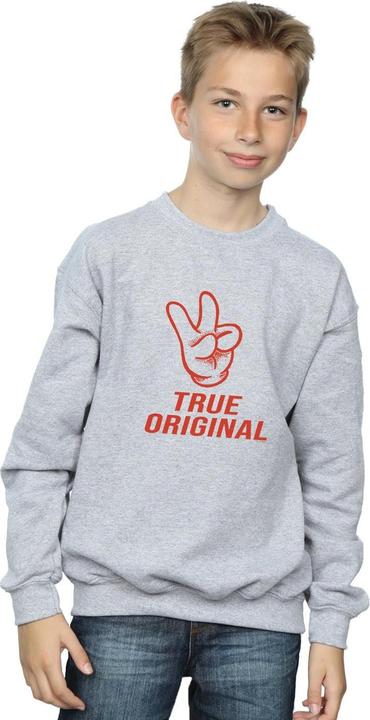 Actual product image Disney Boys Mickey Mouse True Original Sweatshirt (116)
