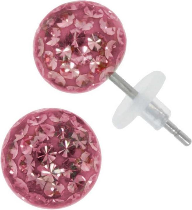 Bijouteria Ohrstecker (Edelstahl, Kristall, Epoxiharz, PVC)