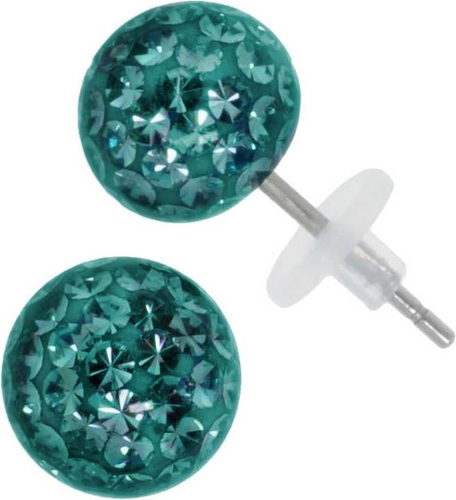 Bijouteria Ohrstecker (Edelstahl, Kristall, Epoxiharz, PVC)