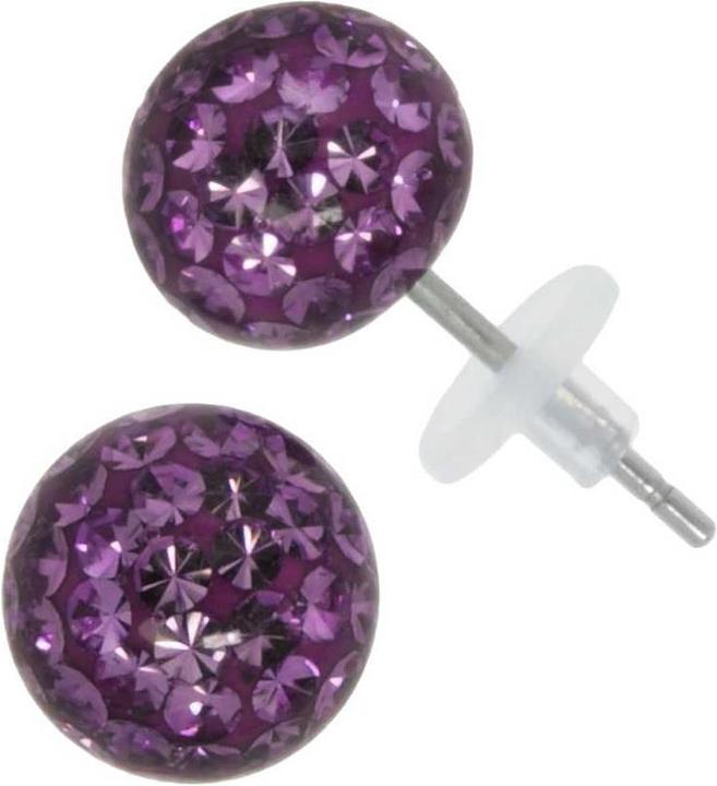 Bijouteria Ohrstecker (Edelstahl, Kristall, Epoxiharz, PVC)