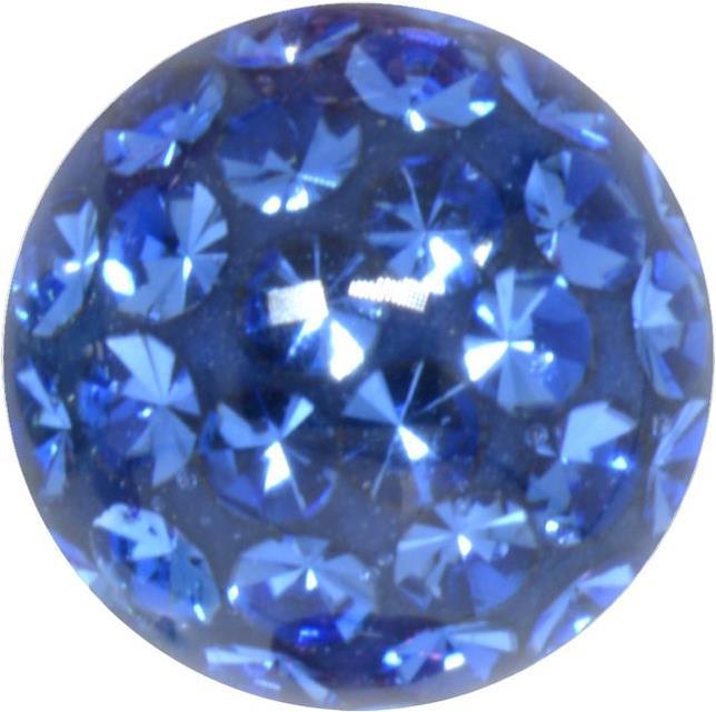 Image du produit Bijouteria Embout de piercing (Cristallin, Acier inoxydable, Résine époxy)