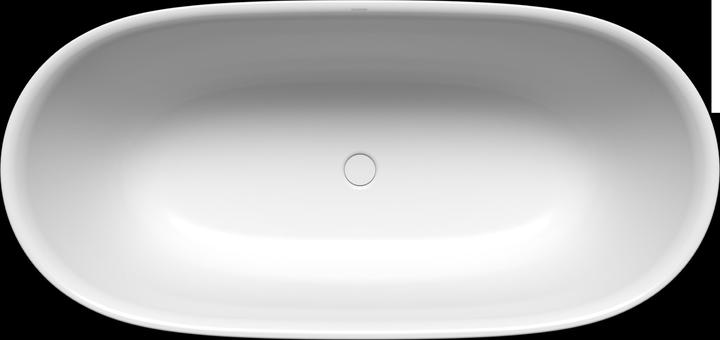Kaldewei Meisterstücke Oyo Duo Mod. 1050-4035, vasca da bagno autoportante, 1630x770 mm, senza trop (92 cm, 76.50 cm)