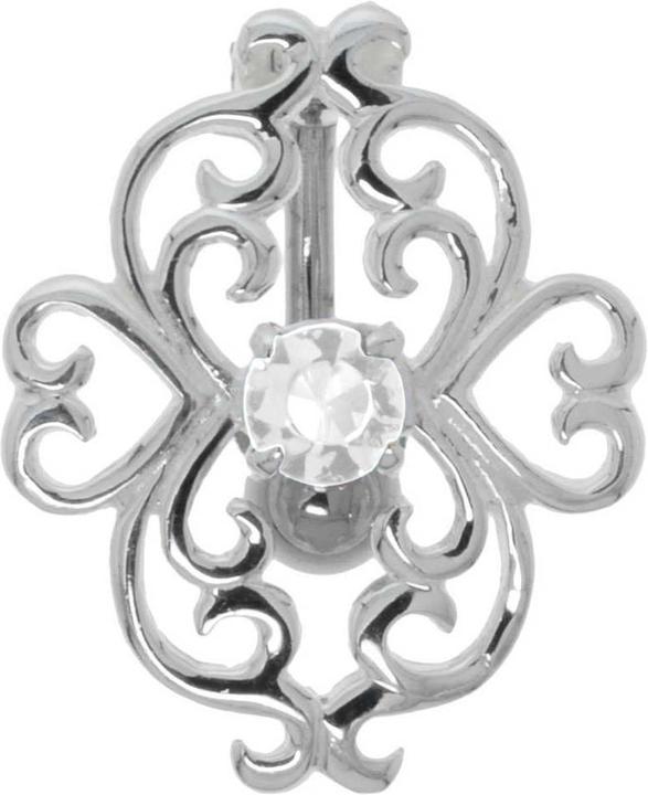 Image du produit Bijouteria Piercing nombril (Acier inoxydable, Argent 925, Zircone)