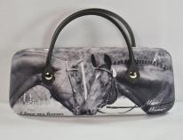Actual product image Kögler Horse Eyeglass Case, 2 Horseheads, Retroline, Mari