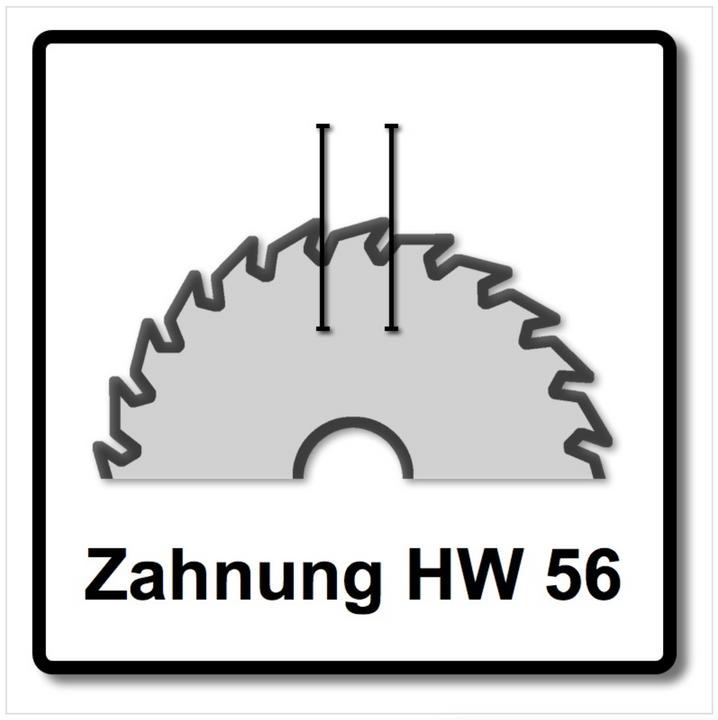 Actual product image Bosch Professional Zubehör Circular saw blade Top Precision Best for Multi Material 165 x 20 x 1.8 mm, 56