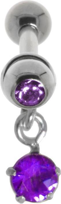 Bijouteria Ohrpiercing (Kristall, Zirkonia, Edelstahl, Messing)