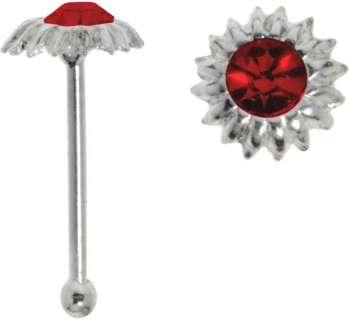 Produktbild Bijouteria Nasenpiercing (Silber 925, Kristall)
