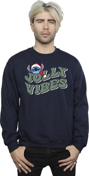 Immagine prodotto Disney Lilo & Stitch Jolly Chilling Vibes Felpa Uomo (M)