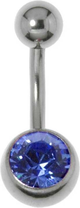 Bijouteria Bauchpiercing (Titan, Kristall)