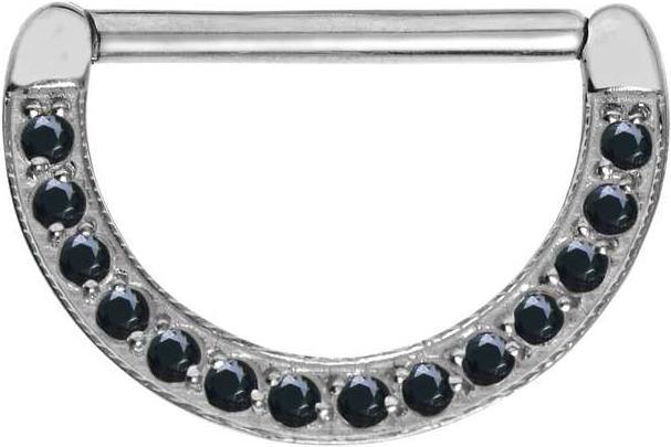 Immagine prodotto Bijouteria Piercing petto (Acciaio inossidabile, Zirconia)