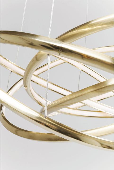 Actual product image Kare Design Pendant Lamp Saturn LED Gold Big (7680 lm)