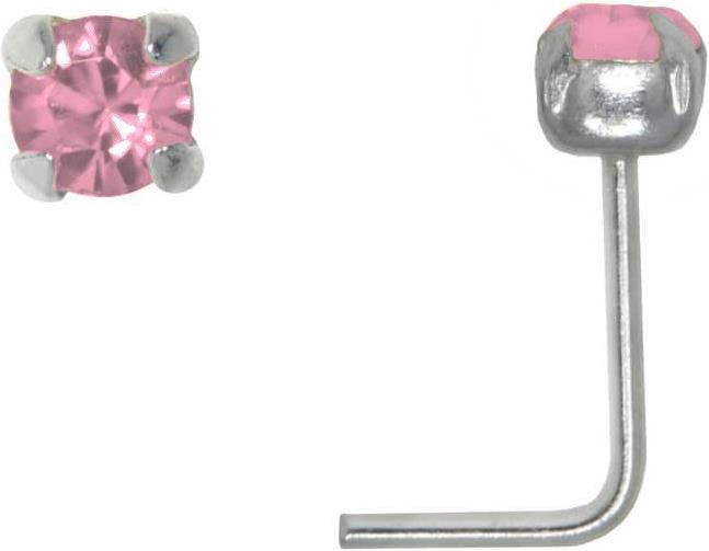 Bijouteria Nasenpiercing (Silber 925, Kristall)