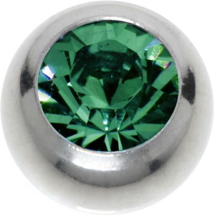 Produktbild Bijouteria Piercingverschluss (Edelstahl, Kristall)