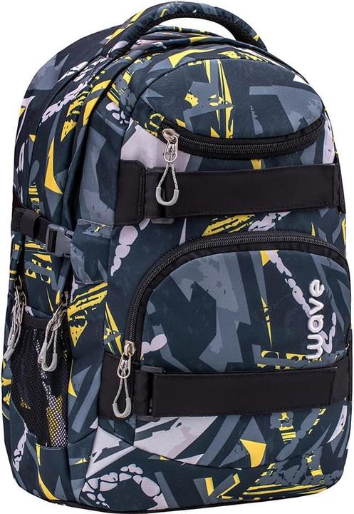 Wave Infinity Rucksack Yellow Graffit (30 l)