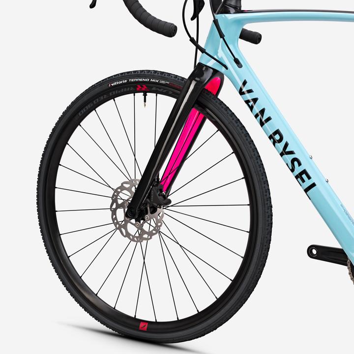 Actual product image Van rysel Cyclocross bike - RCX 2 Shimano GRX 12S light blue