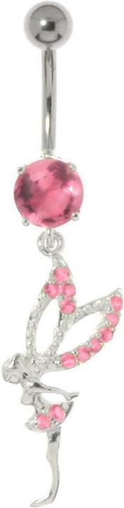 Image du produit Bijouteria Piercing nombril (Acier inoxydable, Argent 925, Zircone)
