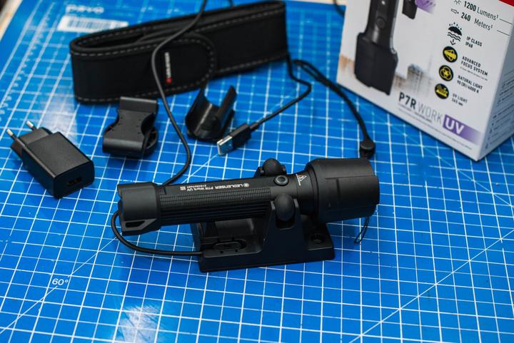 Image du produit Ledlenser P7R Work UV (17 cm, 1200 lm)