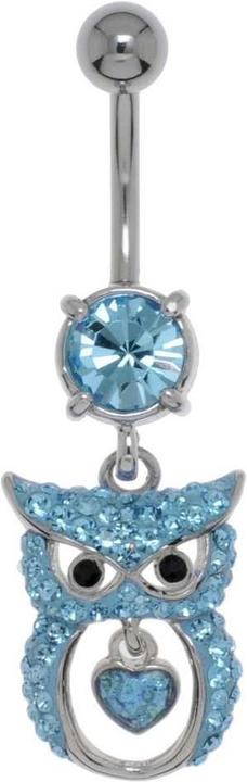 Bijouteria Bauchpiercing (Edelstahl, Messing, Kristall)