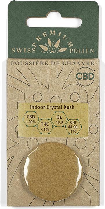 Swiss Premium Pollen Indoor Crystal Kush 10g (10 g, Indoor)