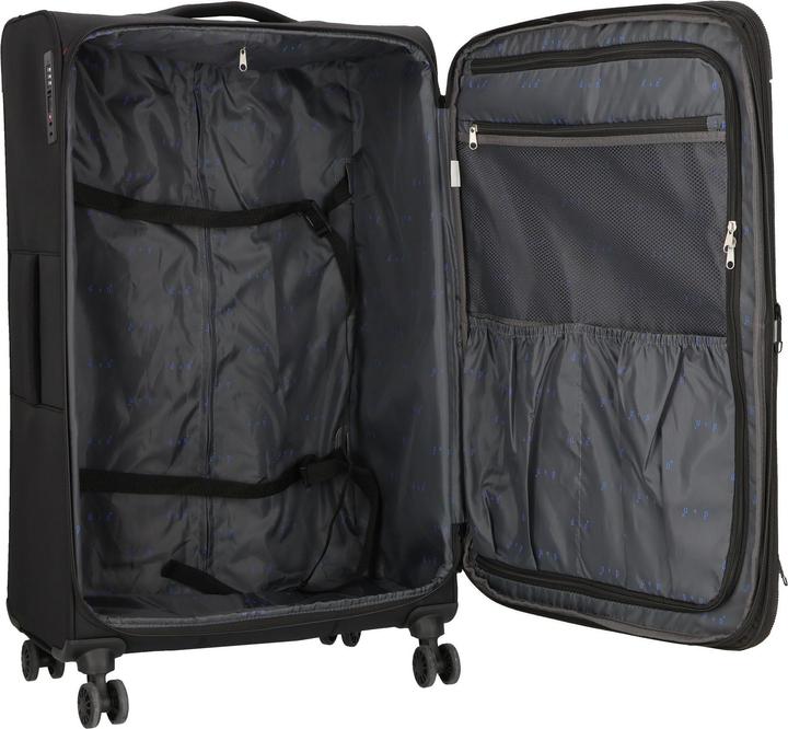 Actual product image D&N Travel Line 9504 4-wheel trolley L 76 cm with expansion fold (102 l, L (90 - 115l))