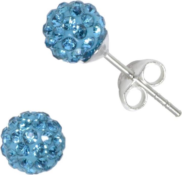 Bijouteria Ohrstecker (Silber 925, Kristall)