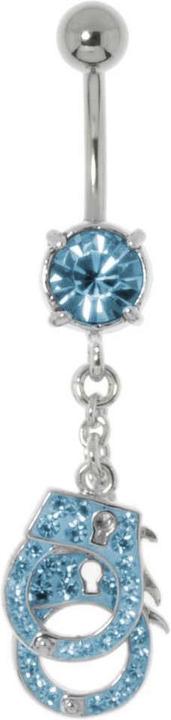 Bijouteria Bauchpiercing (Edelstahl, Messing, Kristall)