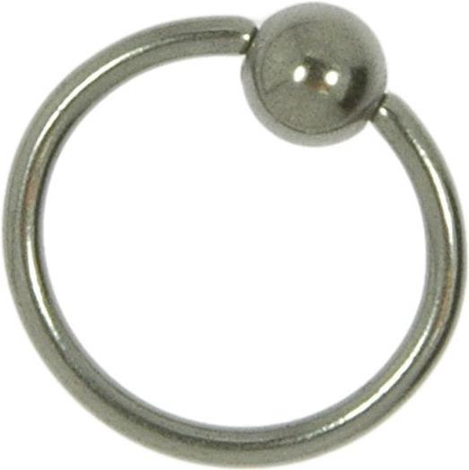 Actual product image Bijouteria 1.2mm Titanium piercing part (Titanium)