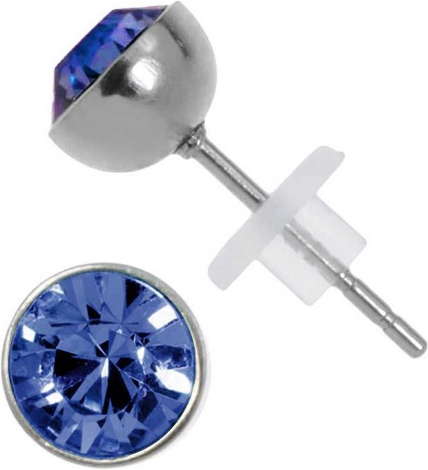 Bijouteria Ohrstecker (PVC, Edelstahl, Kristall)