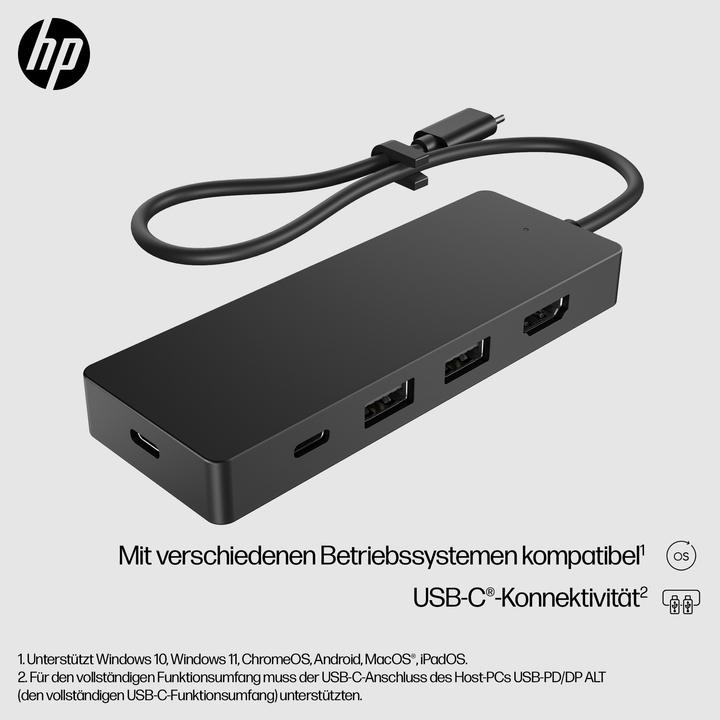 Actual product image HP USB-C Travel Hub G3 EMEA-INTL English (USB-C, 5 Ports)